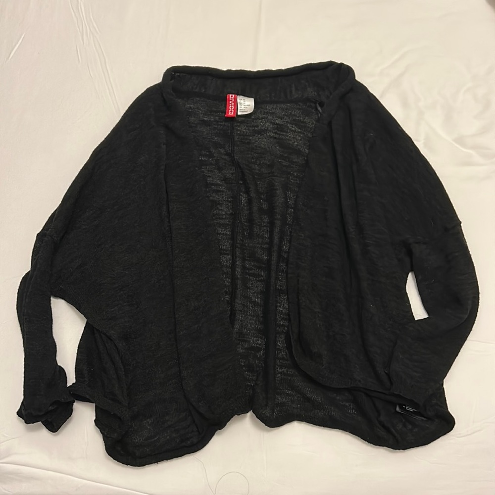 H&M Black Light Coverup / Cardigan